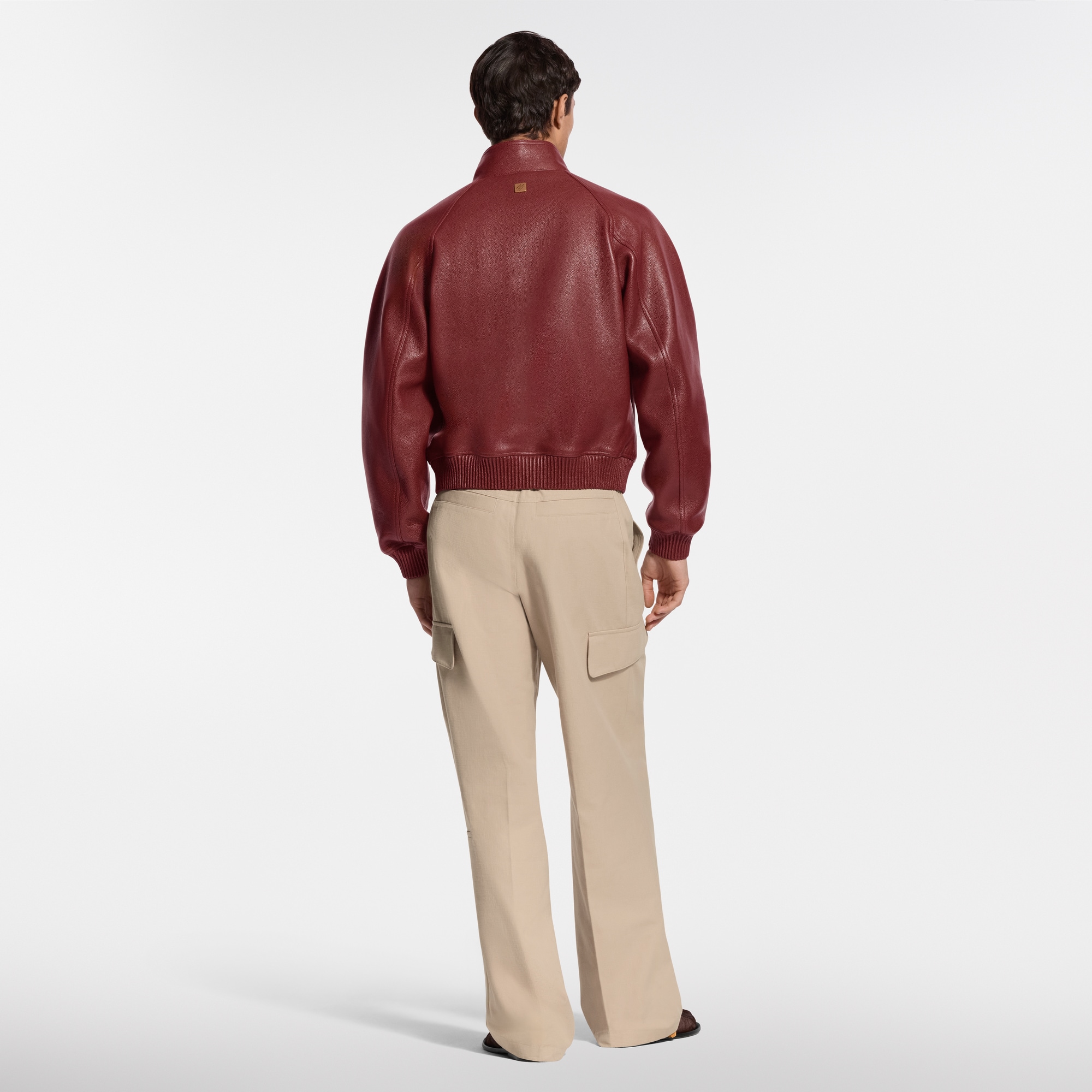 Grained Leather Jacket - High-End Ready-to-Wear 1AJVI3 | LOUIS VUITTON